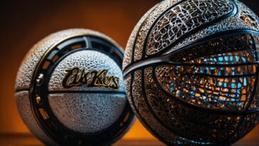 ballon de basket imprime en 3D sans air