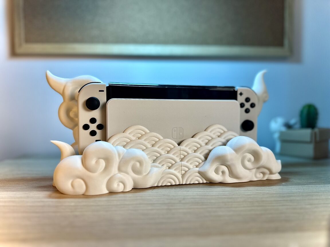 dock nintendo switch impression 3d