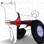 ford offre fauteuil roulant chien imprimable 3d
