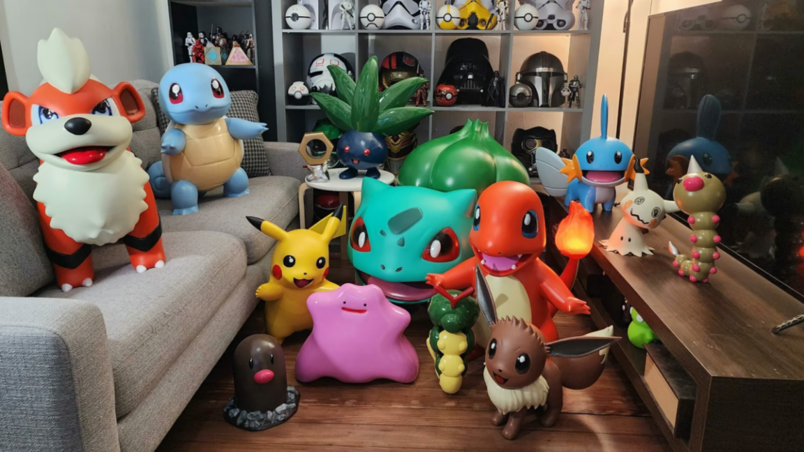 pokemon taille reelle imprime 3D
