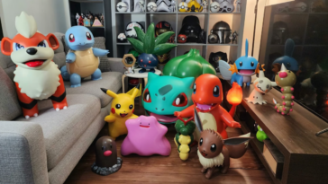 pokemon taille reelle imprime 3D