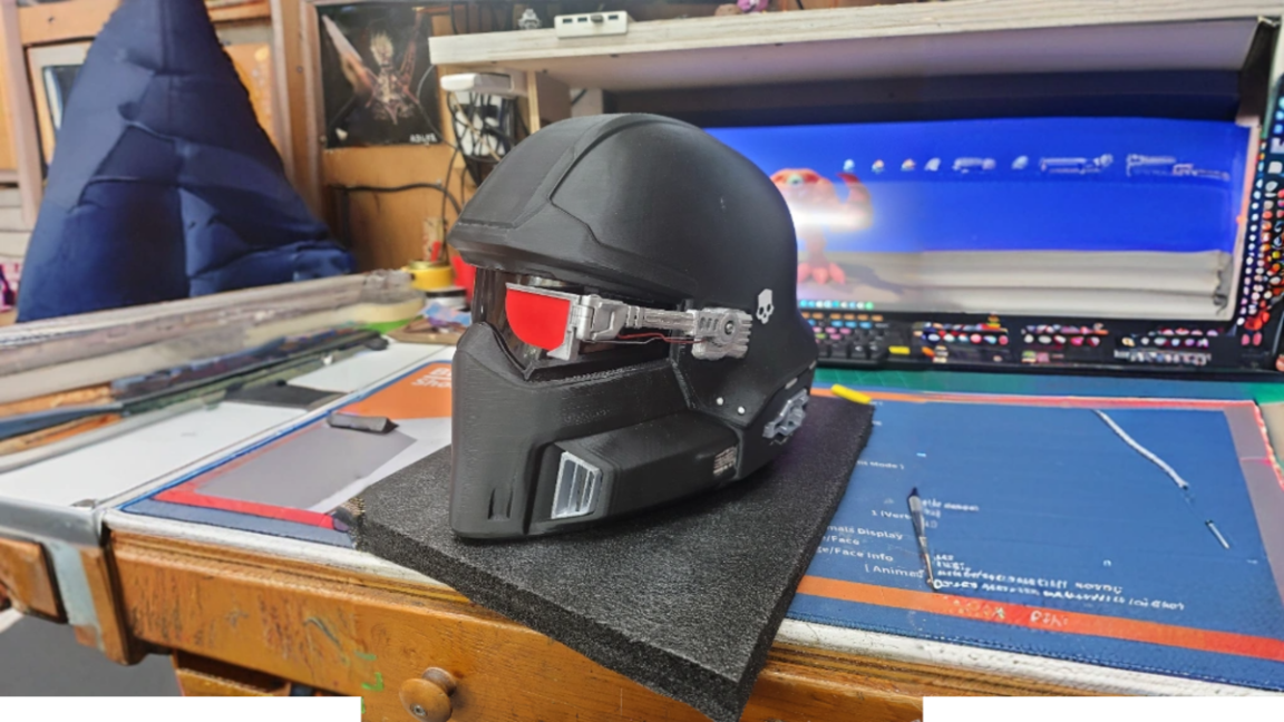 casque helldivers 2 impression 3D